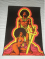 BLACKLIGHT POSTER AFRO MAN & WOMAN JUNGLE BBQ DIM SUM DAGGER BEADS&nbsp;SWORD